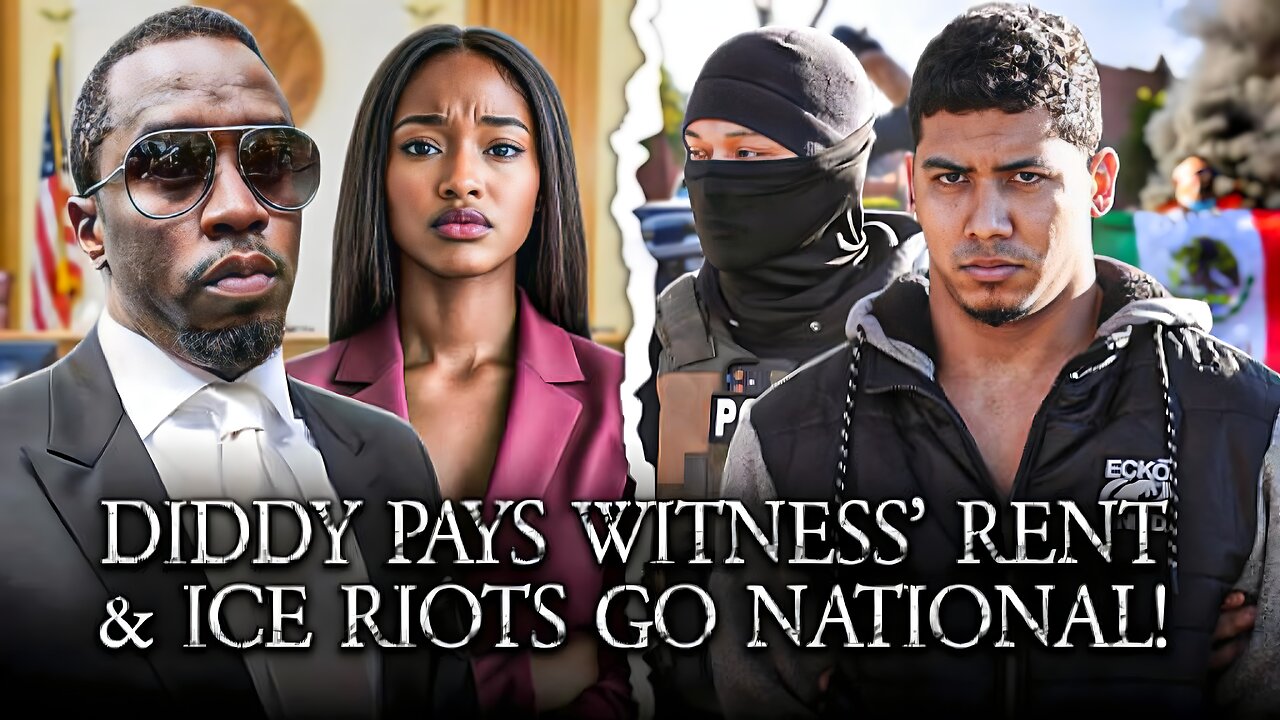 Diddy Still Pays Witness's Rent?! ICE Riots Go NATIONAL!