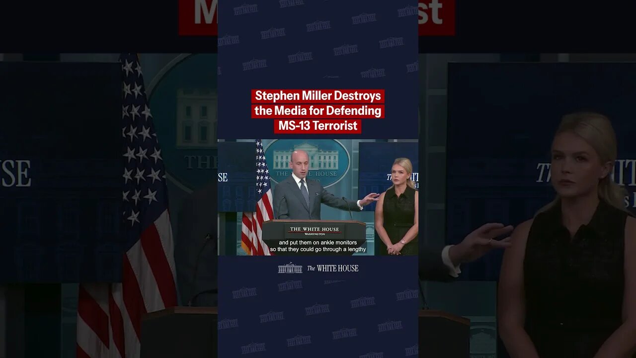 🔥Deputy Chief of Staff for Policy and Homeland Security Advisor Stephen Miller DESTROYS the media
