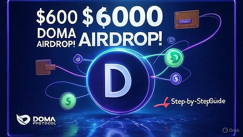 How to Earn $6000 with the Doma Protocol Crypto Airdrop | Step-by-Step Guide
