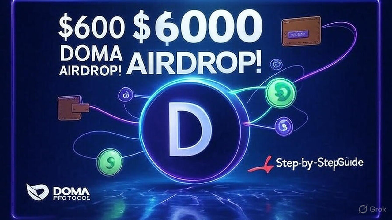 How to Earn $6000 with the Doma Protocol Crypto Airdrop | Step-by-Step Guide