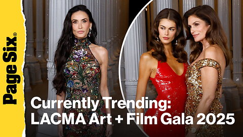 The best red carpet looks from the LACMA Art + Film Gala 2025 red carpet: Demi Moore, Kaia Gerber, Cindy Crawford and more