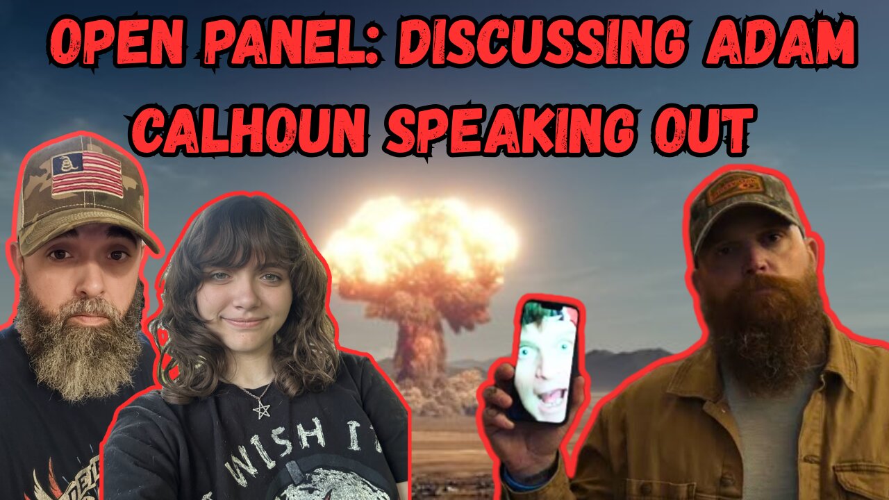 OPEN PANEL DISCUSSION: ADAM CALHOUN SPEAKS OUT ON UPCHURCH #Upchurch #AdamCalhoun #CountryRap