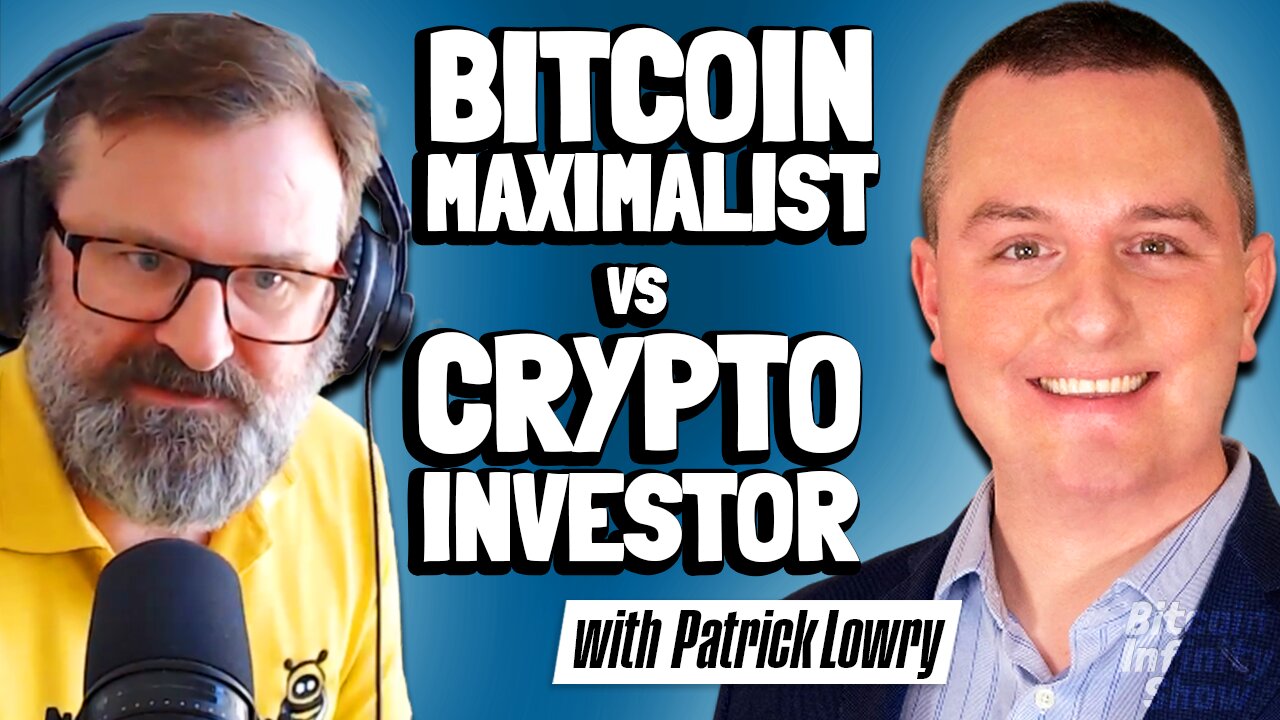 Bitcoin vs Blockchain with Patrick Lowry | Bitcoin Infinity Show #153