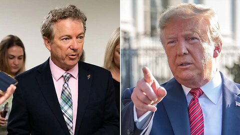 Trump Drops Bombshell On Rand Paul — He Rushes To White House