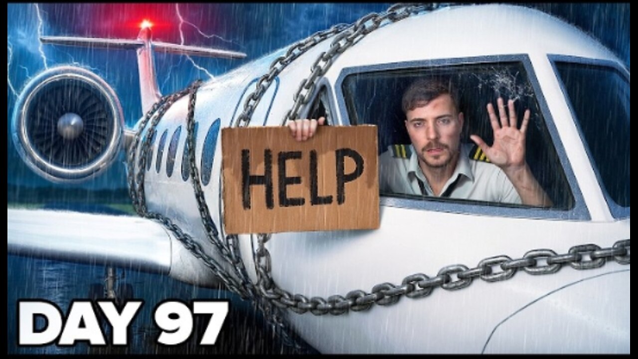 Survive 100 Days Trapped In a Private Jet, Keep It