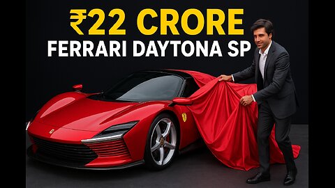 🔥 Carlos Sainz Unveils His New Ferrari Daytona SP3 Worth ₹22 Crore 😳 Ultimate Supercar Flex!