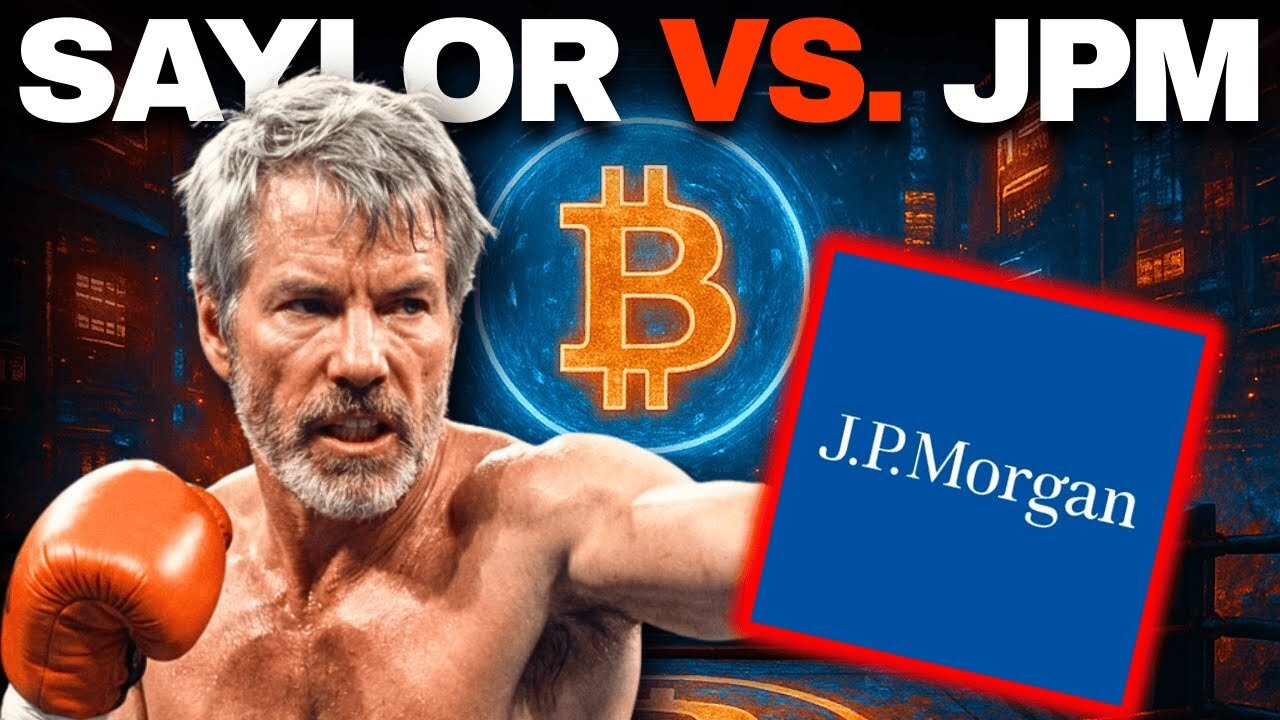 The Coordinated Hit on MicroStrategy | JP Morgan’s Attack on Saylor & Bitcoin EXPOSED
