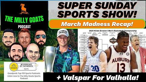 Sweet 16 Set Brackets are Dumb, Sports Shambles Meters, & Valspar Recap