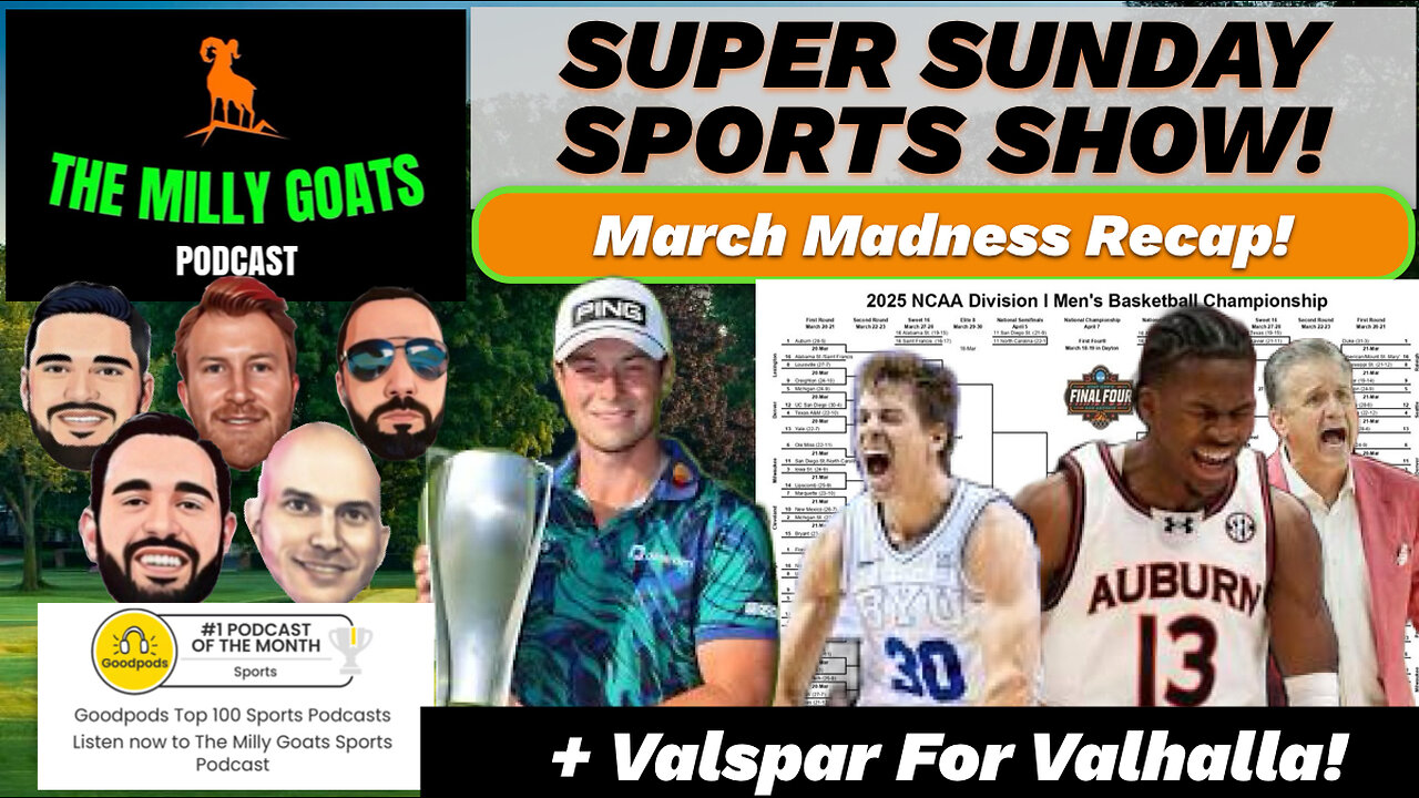 Sweet 16 Set Brackets are Dumb, Sports Shambles Meters, & Valspar Recap