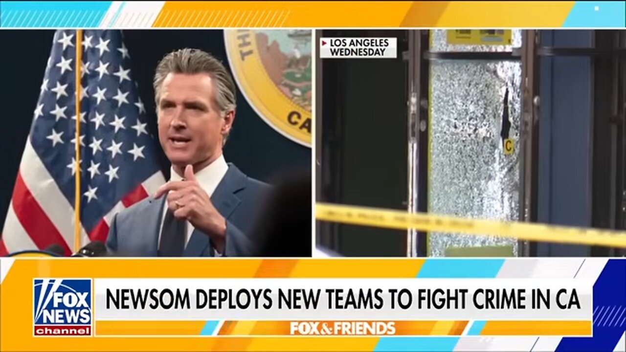 Newsom makes 'astonishing' move while lamenting Trump's crime crackdown