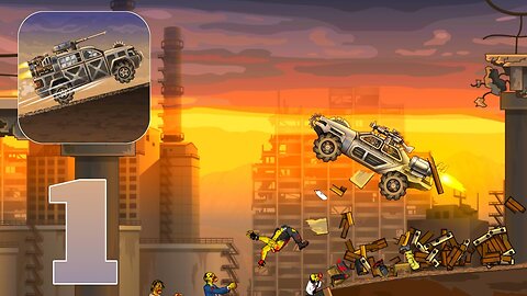 Earn to Die 2 : Monster Truck - Gameplay Walkthrough | Part 1 (Android, iOS)