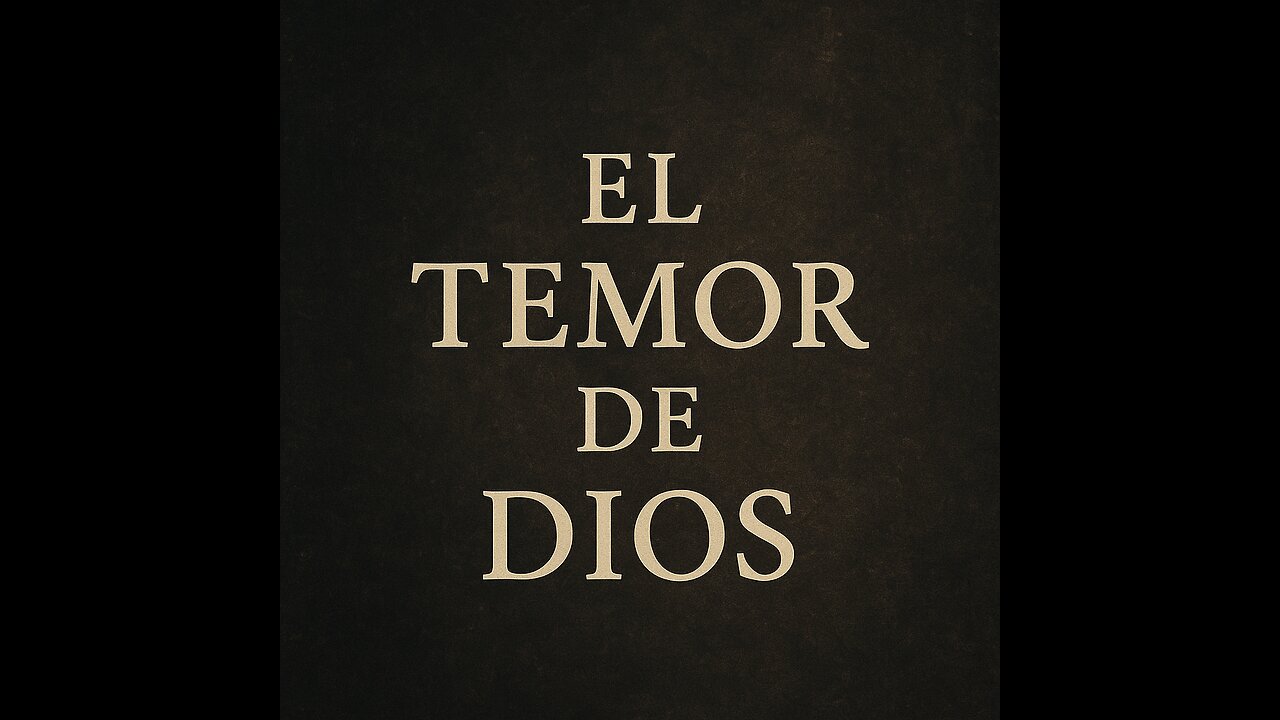 El Temor de Dios - A Despertar - 06/05/2025
