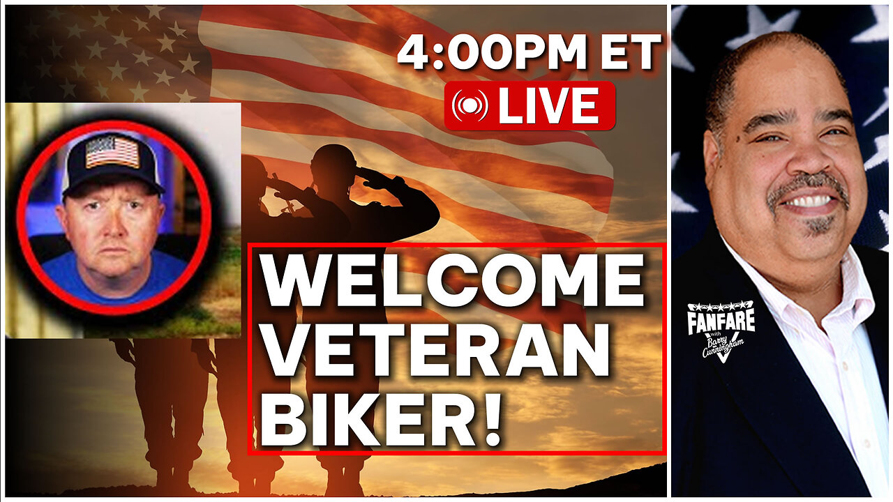 WELCOME VETERAN BIKER TO FANFARE! ALSO MORE SUNDAY NEWS!