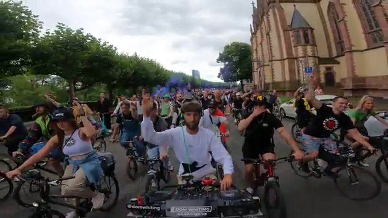 Drum & Bass On The Bike - FRANKFURT