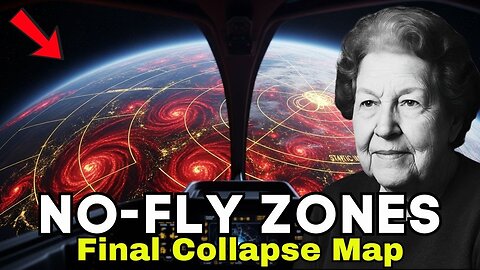 DECODED: Dolores Cannon's Final Map of the "No-Fly Zones" During The Collapse