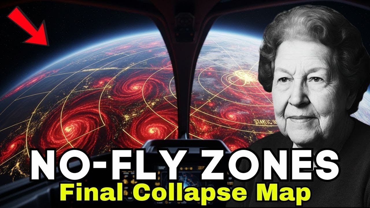 DECODED: Dolores Cannon's Final Map of the "No-Fly Zones" During The Collapse
