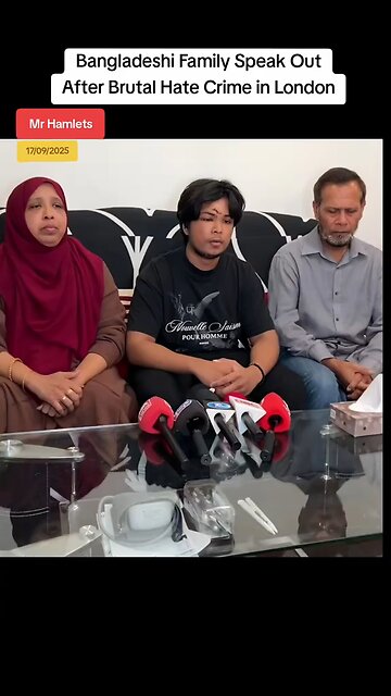 Bangladeshi family speaks out after brutal hate crime in London 💔 #BangladeshiFamily #japd