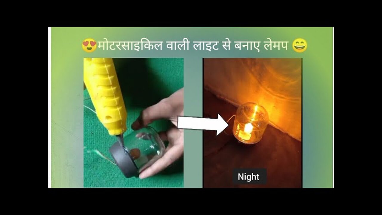 how to make lamp light