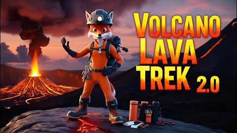 🔥 Volcano Lava Trek 2.0 | Tiko Bhai Explores a Live Volcano 🌋