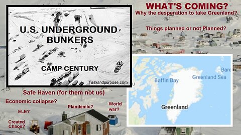 Europe troops deploy to Greenland, US Secret Tunnels In Greenland