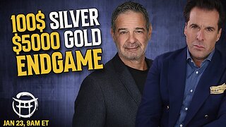 🏦 100$ SILVER, 5000$ GOLD ENDGAME WITH ANDY & JEAN-CLAUDE - JAN 23, 2026