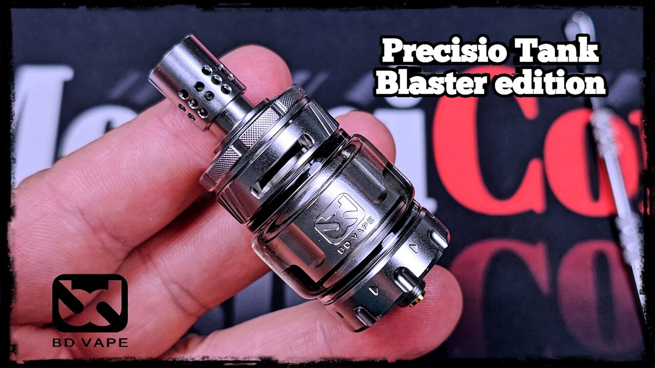 Precisio Subohm Tank Blaster edition by BDvape "Ελληνική Παρουσίαση" “Greek review“