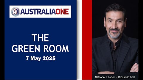 AustraliaOne Party - Riccardo Bosi - The Green Room ( May 7, 2025, 8:00pm AEST)