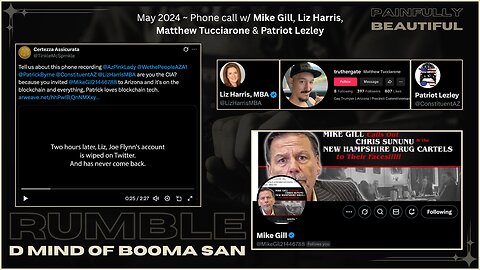 May 2024 ~ Phone call w/ Mike Gill, Liz Harris, Matthew Tucciarone & Patriot Lezley