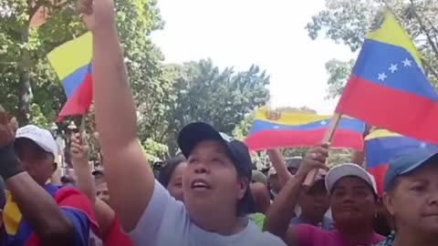 Movilización masiva en Venezuela para demandar la liberación del presidente Maduro