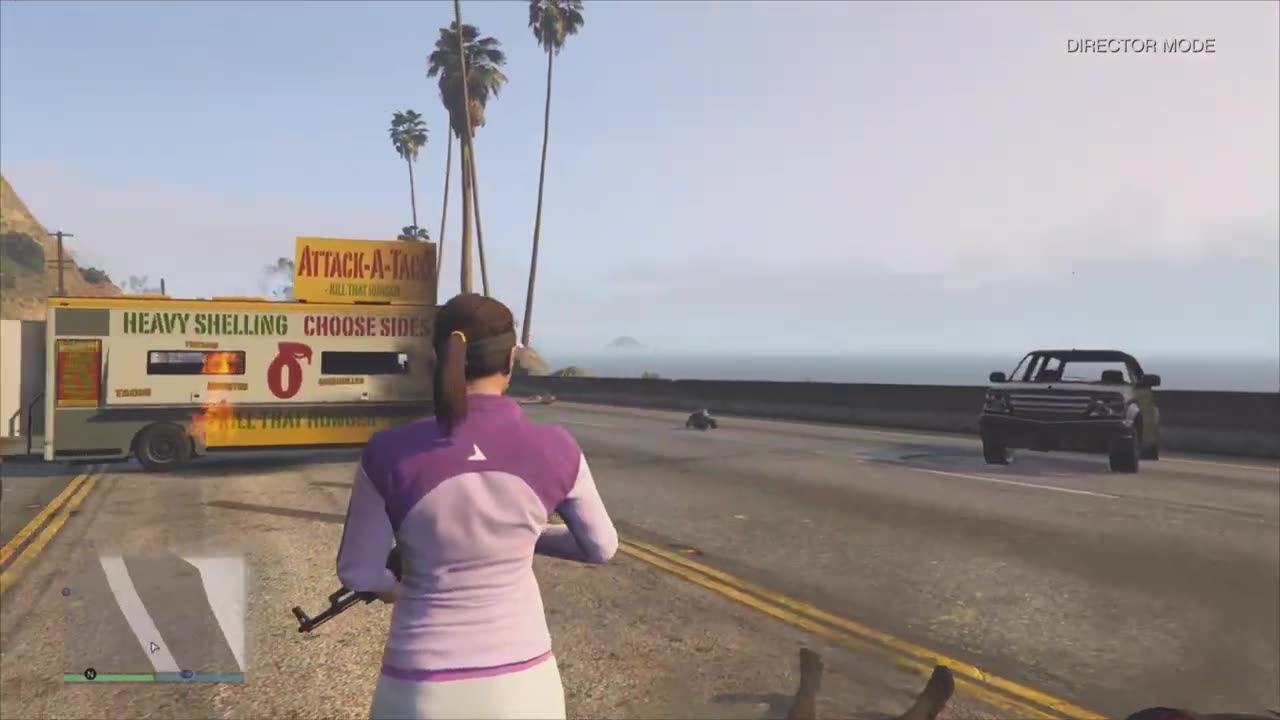 GTA 5 - Amanda Is Very Angry Because Michael Finally Pushed Her To Snap - Grand Theft Auto 5