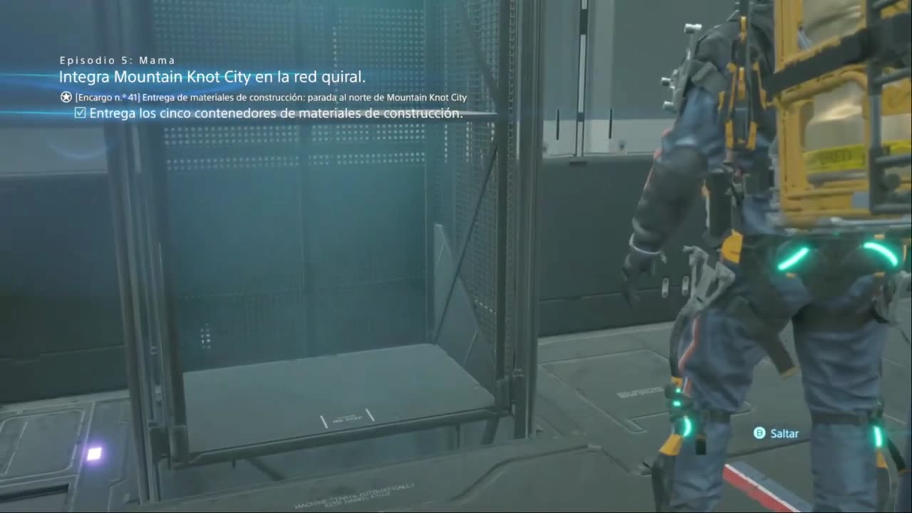 gameplay death stranding parte 15 conocemos a lockne la hemana gemela de mama