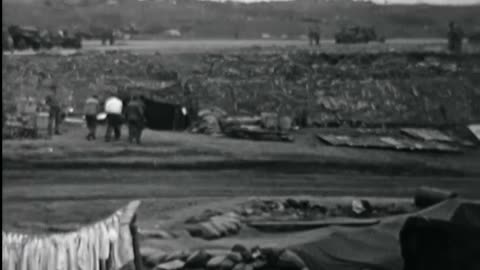 General H. M. Smith and staff on Iwo Jima - General H. M. Smith and staff on Iwo Jima - 428-npc-8924