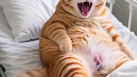 Funny Cat Video for kids 🙀. funny video #viral #catshorts #kids #trending #trendingshorts