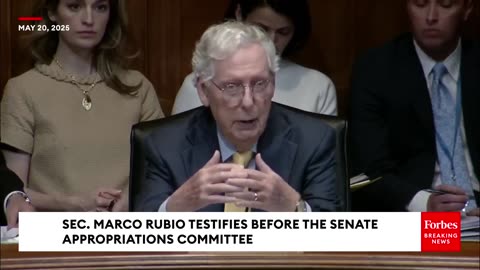 'Let's Take A Look At What It Costs To Have An Actual War': McConnell Presses Rubio Over Aid Cuts
