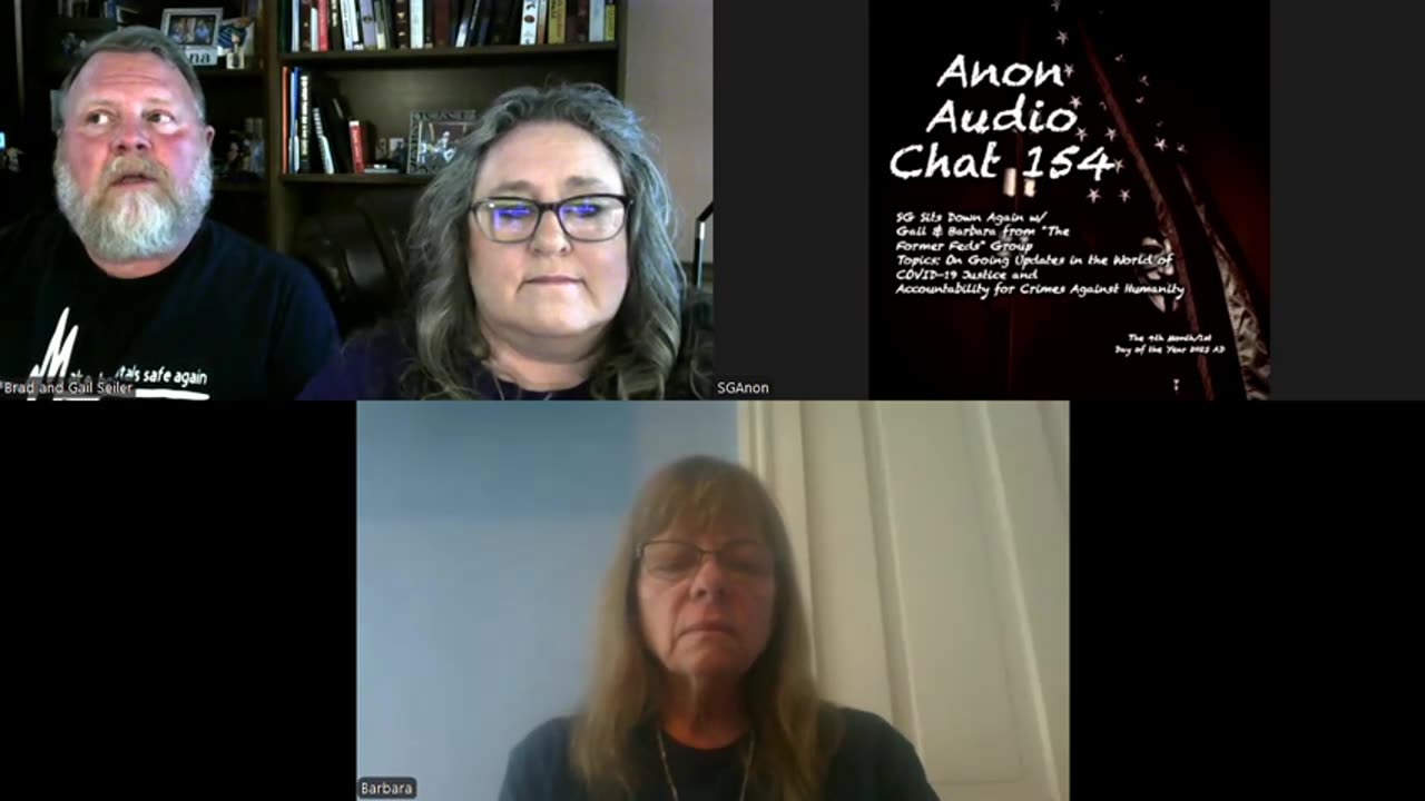 SG AUDIO CHAT 154 w the Former Feds Group Persecution, Lawfare...(422025)