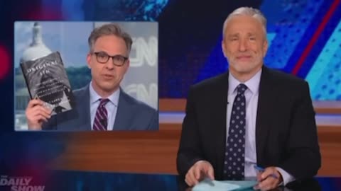 Jon Stewart on CNN's Promotion of Jake Tapper's Book on Biden's Mental Health