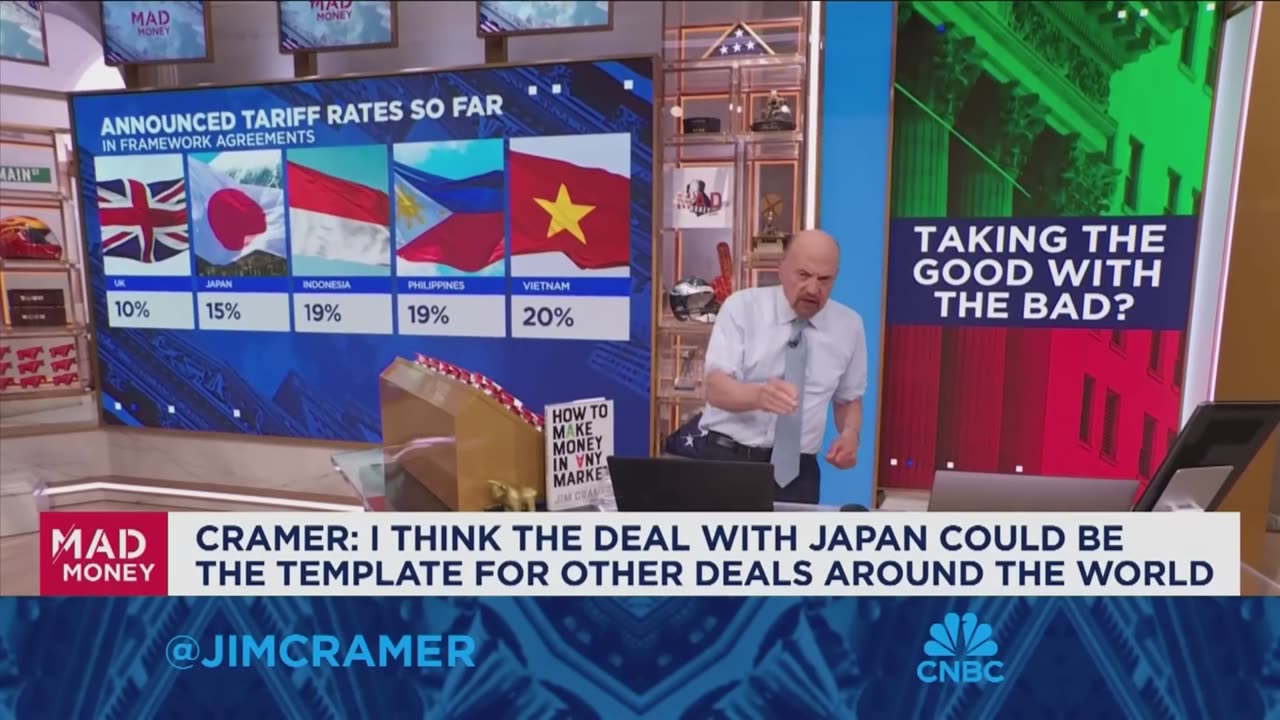 Jim Cramer discusses weighing the positives and negatives of this market.