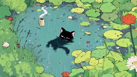 Why the rush? - lo-fi beats for work/study / cat jazz