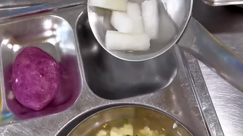 what i eat at the school in korea
