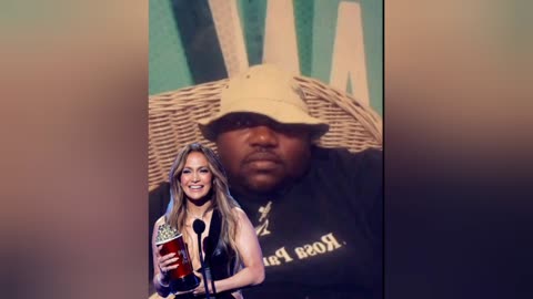 Marquis the Leprechaun a married man. Hanging out with his spicy beautiful wife.
