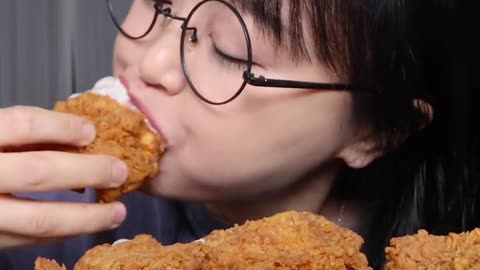 Mukbang Fried Chicken