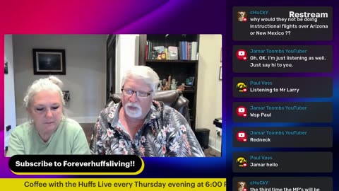 Coffee with the Huffs