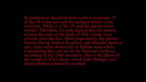 MORE on JFK head wound, evidence of alteration in the wounds &photos-Palamara/O'Halloran compilation