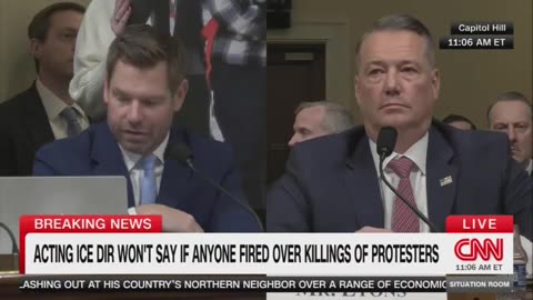 Eric Swalwell thought he had a mic drop moment, but Acting ICE Director Todd Lyons shuts it down