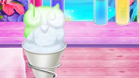 Unicorn Cooking: Rainbow Snow Cone