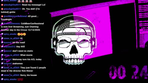 Another day in the Circus 12/14/2025