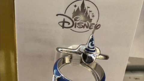 Disney Parks Sorcerer Mickey Mouse Silver Color Ring #shorts