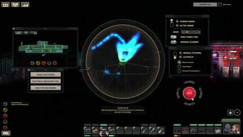 Barotrauma -- horrors of an alien ocean Immersive 2D Sub Sim