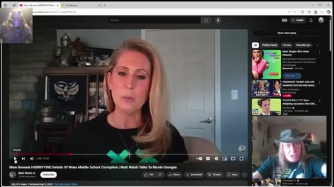 Lets react, HORRIFYING Details, Woke Middle School Corruption | Matt Walsh Talks To Nicole Georgas