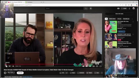 Lets react, HORRIFYING Details, Woke Middle School Corruption | Matt Walsh Talks To Nicole Georgas
